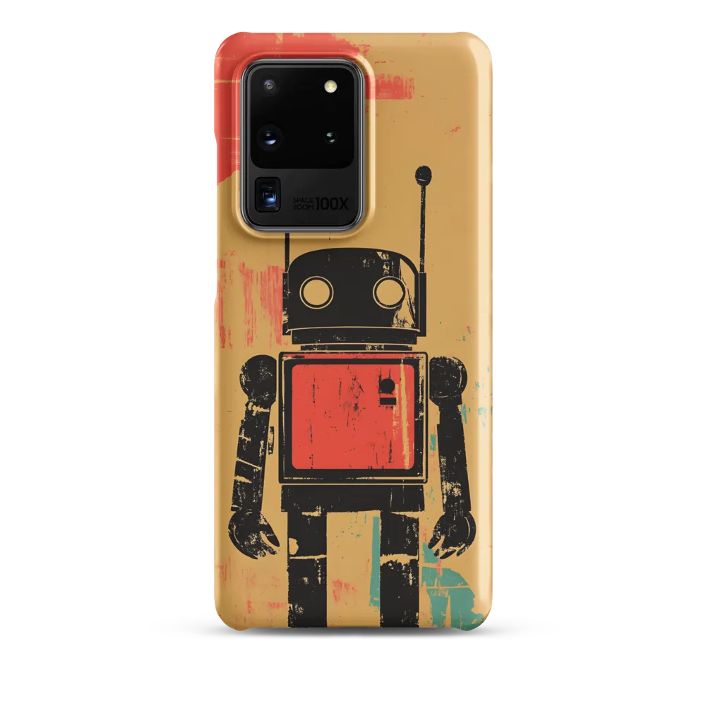 The Retro Robot | Phone Case |  S20 Ultra | Snap Case | Matte