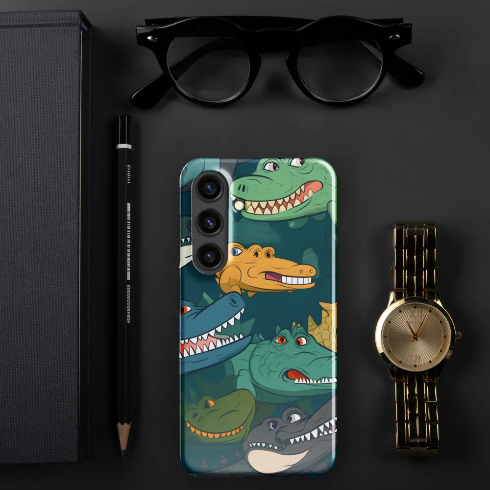 Cheerful Crocodilian Parade
