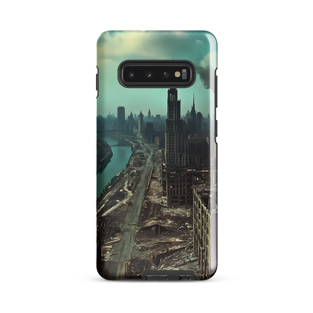 Urban Ruins: A Futuristic Reflection | Phone Case |  S10 Plus | Tough Case | Glossy