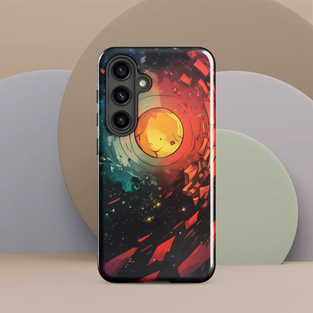 Vortex of the Cosmos | Phone Case |  S24 | Tough Case | Glossy