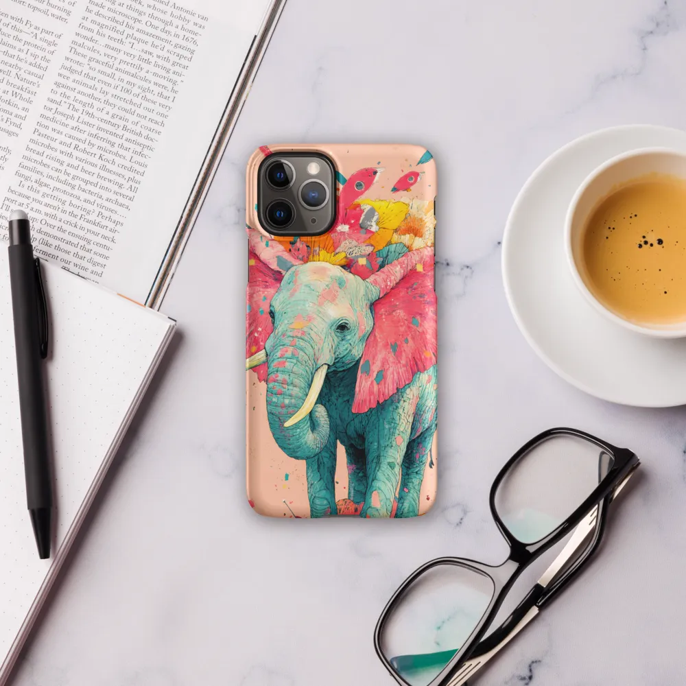 Whimsical Elegance: The Floral Elephant
