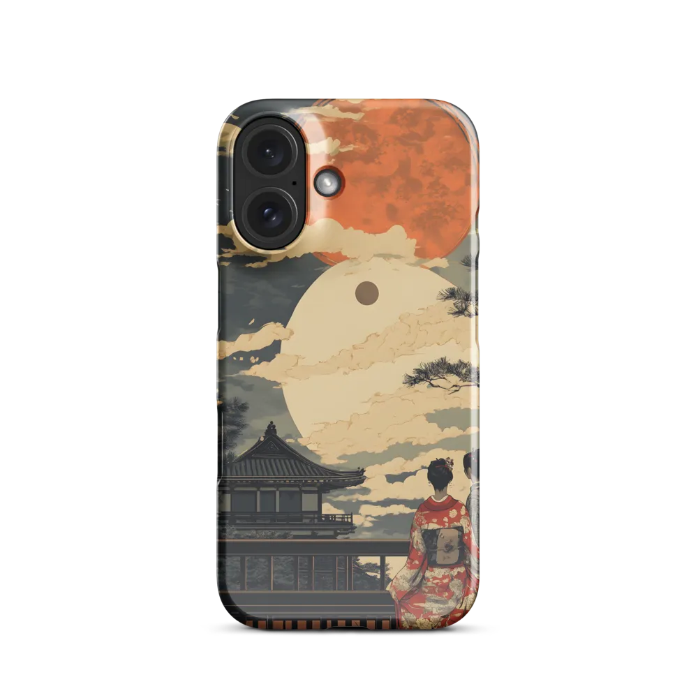 Under the Embrace of the Moon | Phone Case |  16 | Snap Case | Glossy