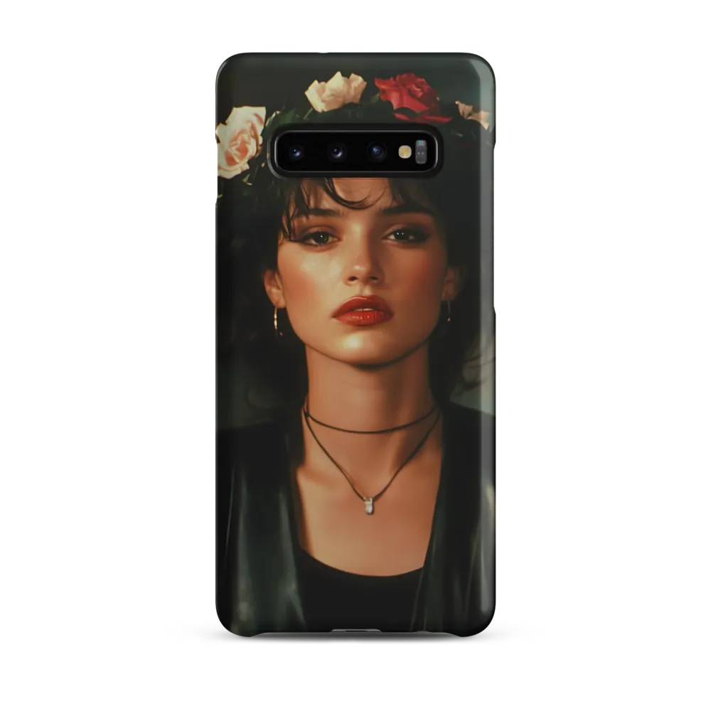 Floral Elegance | Phone Case |  S10 Plus | Snap Case | Matte