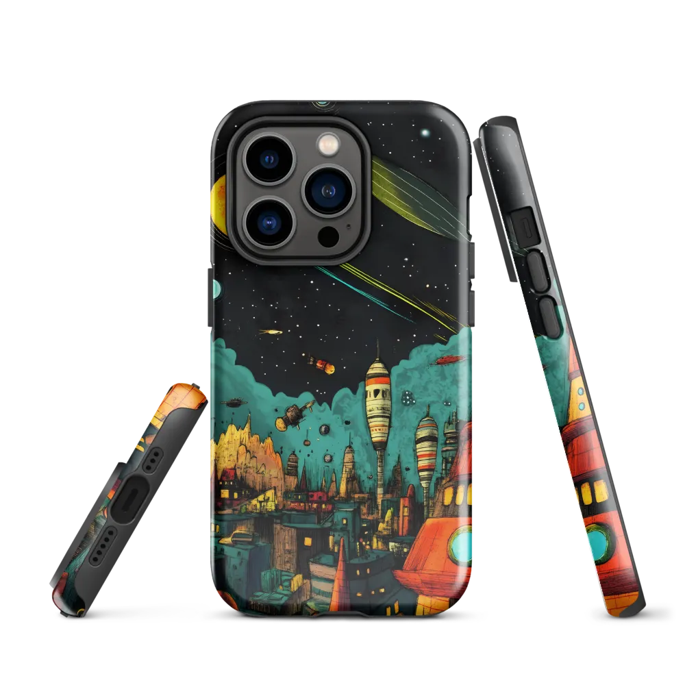Galactic Cityscape: A Journey Through Imagination