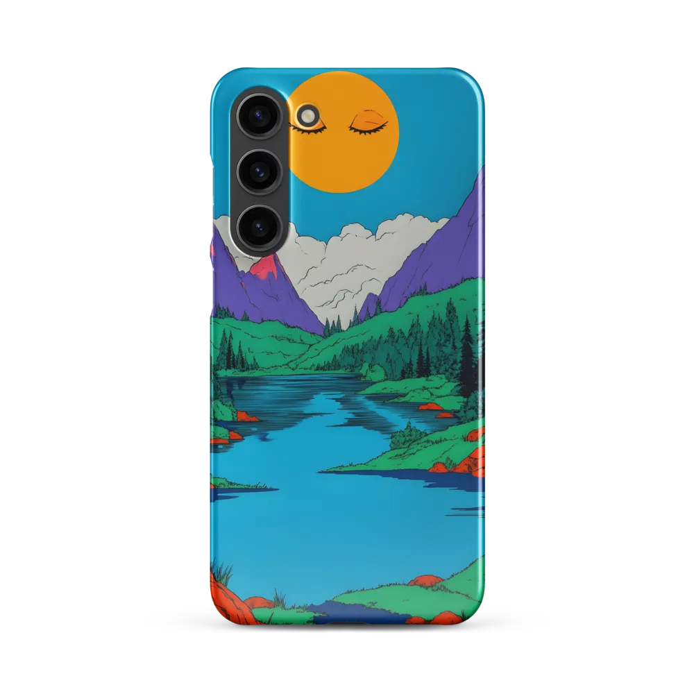 Whimsical Serenity in Vibrant Colors