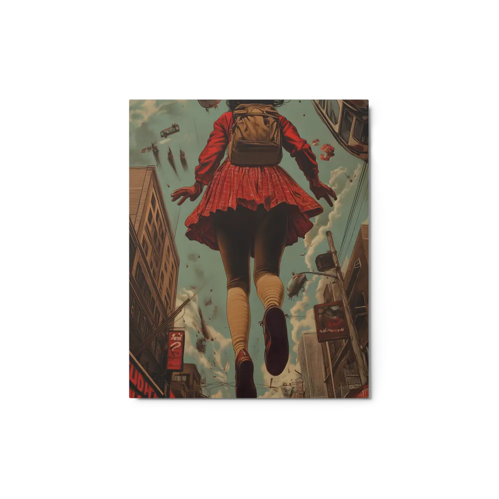 Flight of the Urban Dreamer | Metal Print | 8″×10″