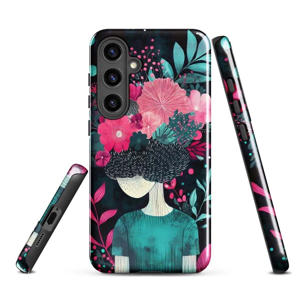 Floral Harmony: A Portrait of Serenity
