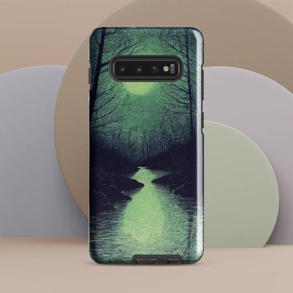 Lunar Reflections | Phone Case |  S10 Plus | Tough Case | Glossy