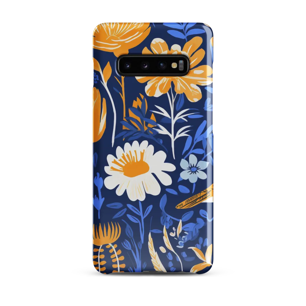 Floral Symphony | Phone Case |  S10 Plus | Snap Case | Glossy