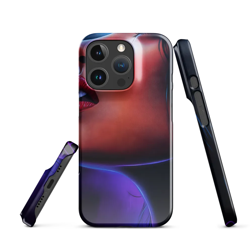 Ethereal Profile: A Pop Art Journey | Phone Case |  16 Pro | Snap Case | Glossy