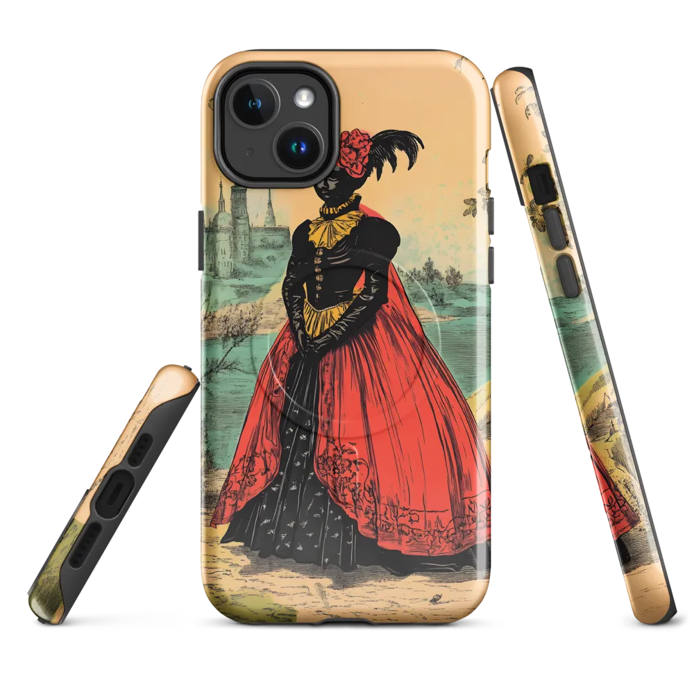 Elegance in Red and Gold