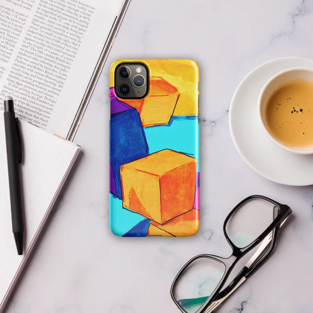 Playful Cubes in Vibrant Harmony | Phone Case |  11 Pro Max | Snap Case | Glossy