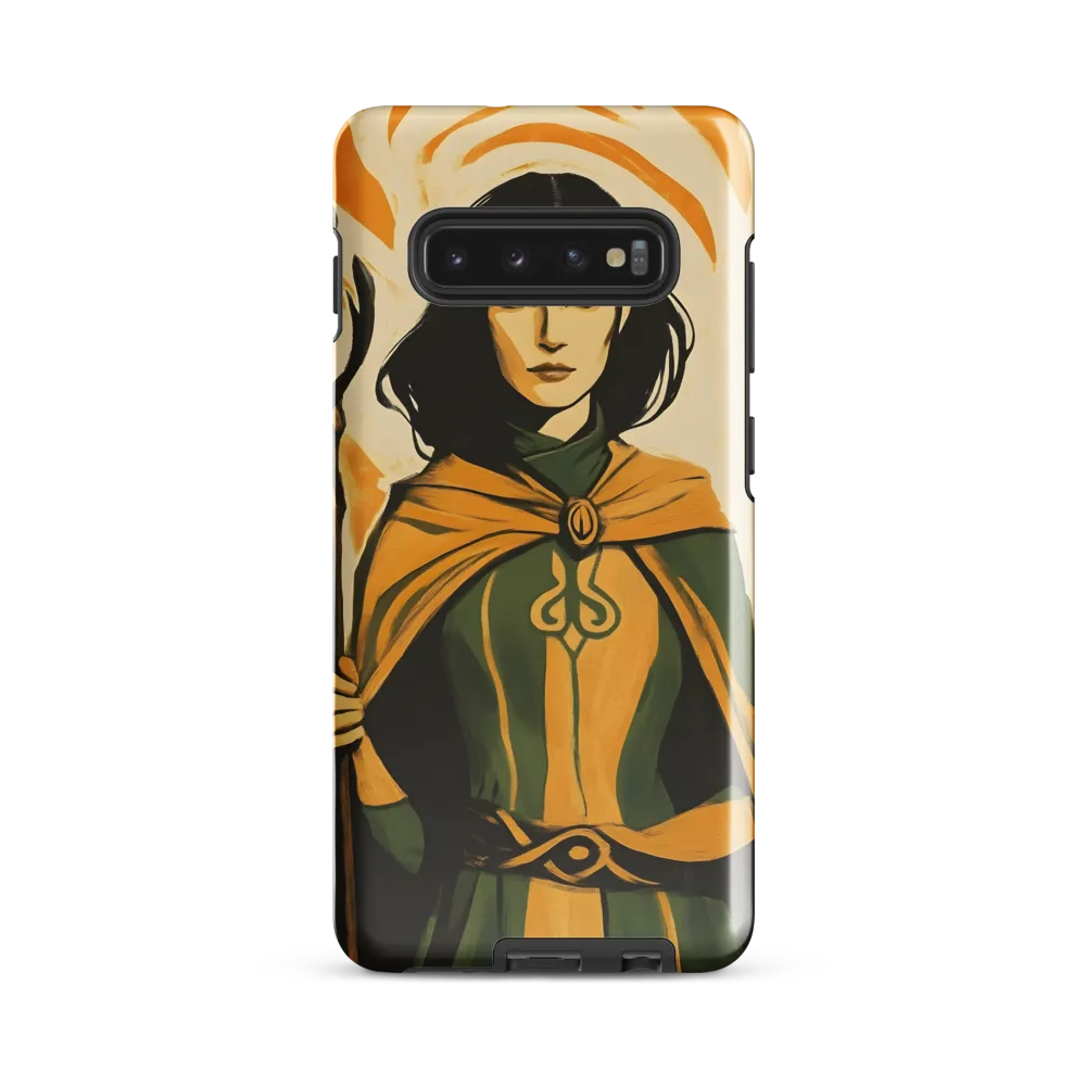 Sorceress of the Orange Realm | Phone Case |  S10 Plus | Tough Case | Glossy