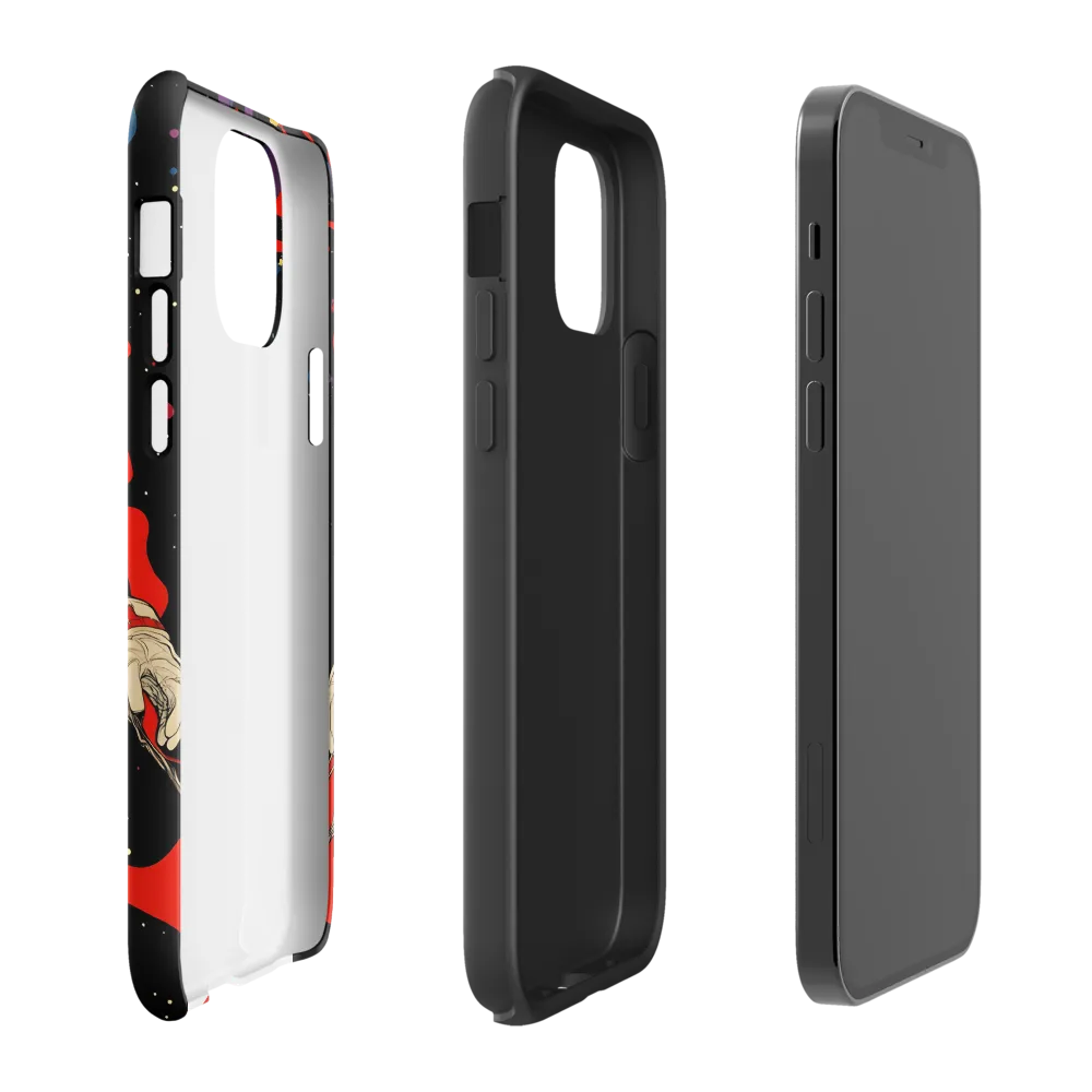 Astronaut in Cosmic Reverie | Phone Case |  12 Pro | Tough Case | Matte