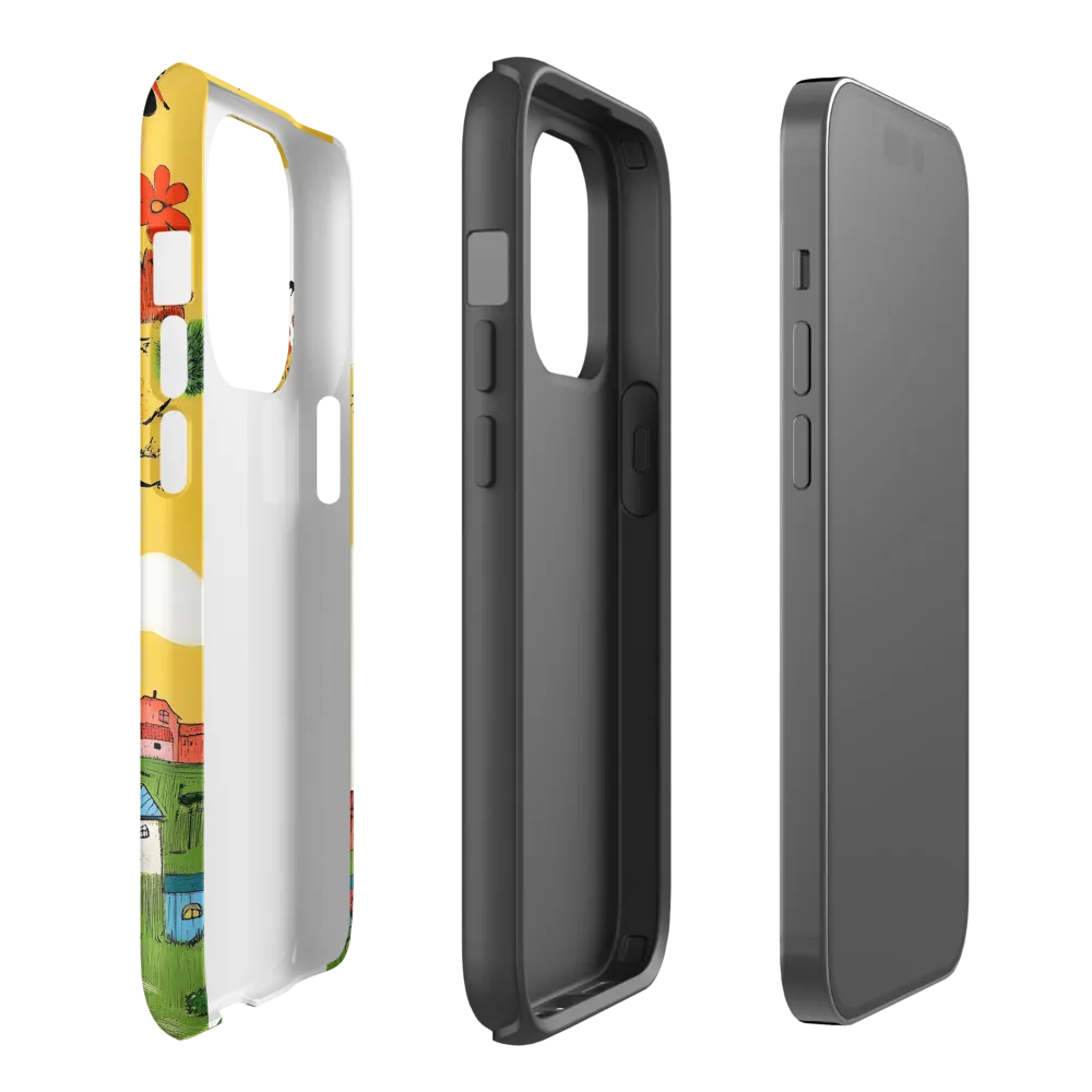 Whimsical Blooms of Life | Phone Case |  14 Pro | Tough Case | Matte