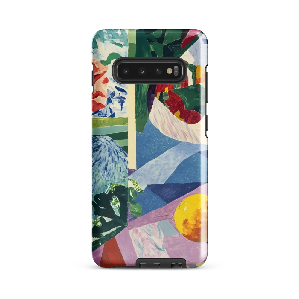 Playful Harmony in Color and Form | Phone Case |  S10 Plus | Tough Case | Glossy