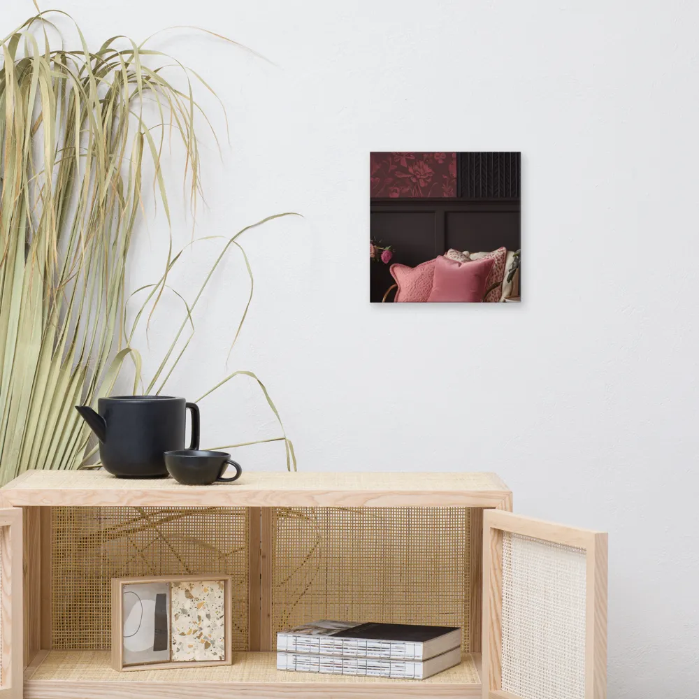 Elegance in Contrast: A Modern Interior Design | Canvas | 12″×12″