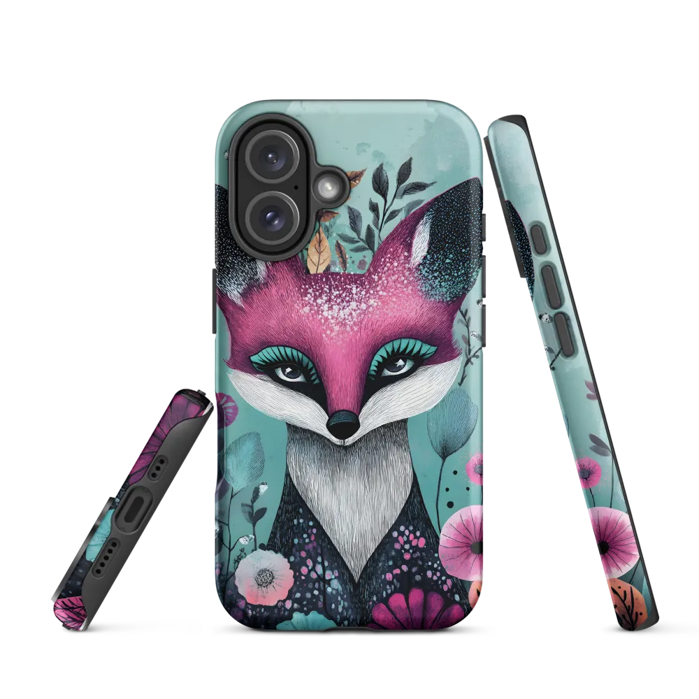 Whimsical Fox Among Blossoms | Phone Case