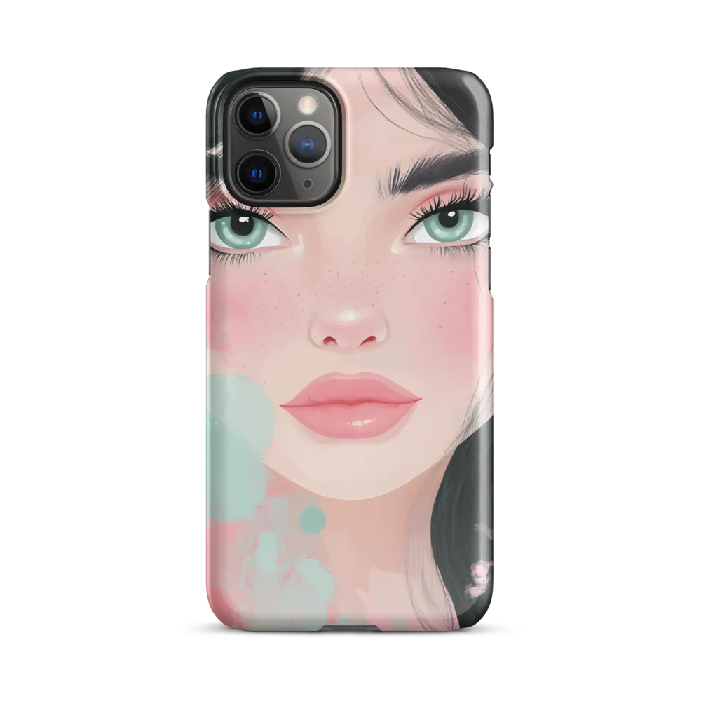 Dreamy Serenity: Portrait of a Young Woman