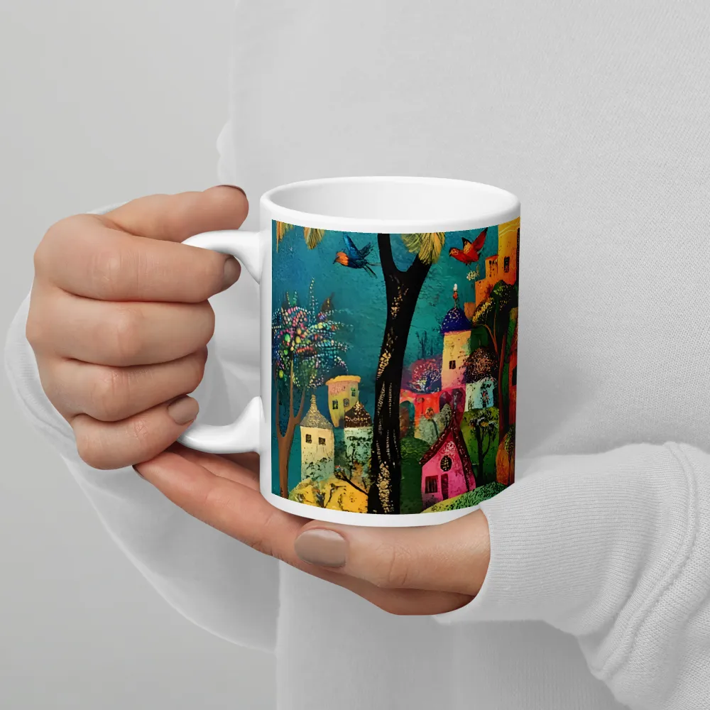 Whimsical Village Harmony | Mugs | Multiple Sizes & Colors