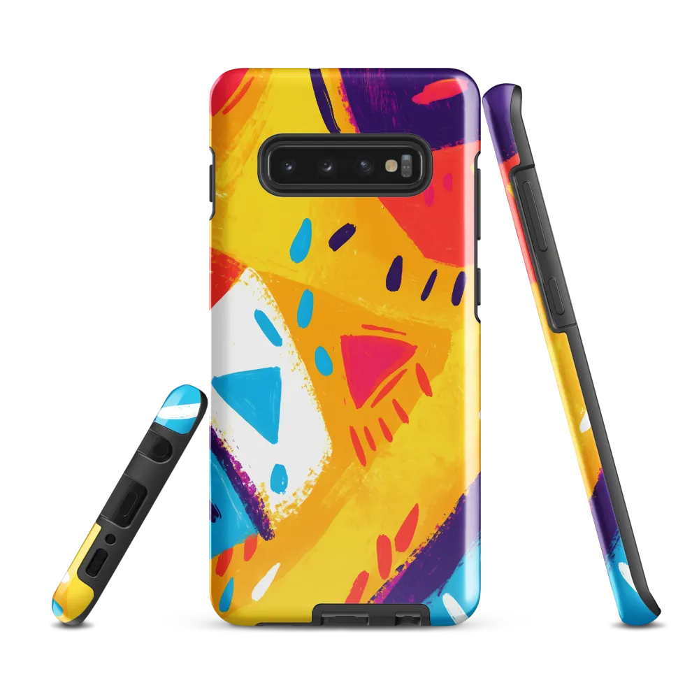 Playful Geometries | Phone Case |  S10 Plus | Tough Case | Glossy