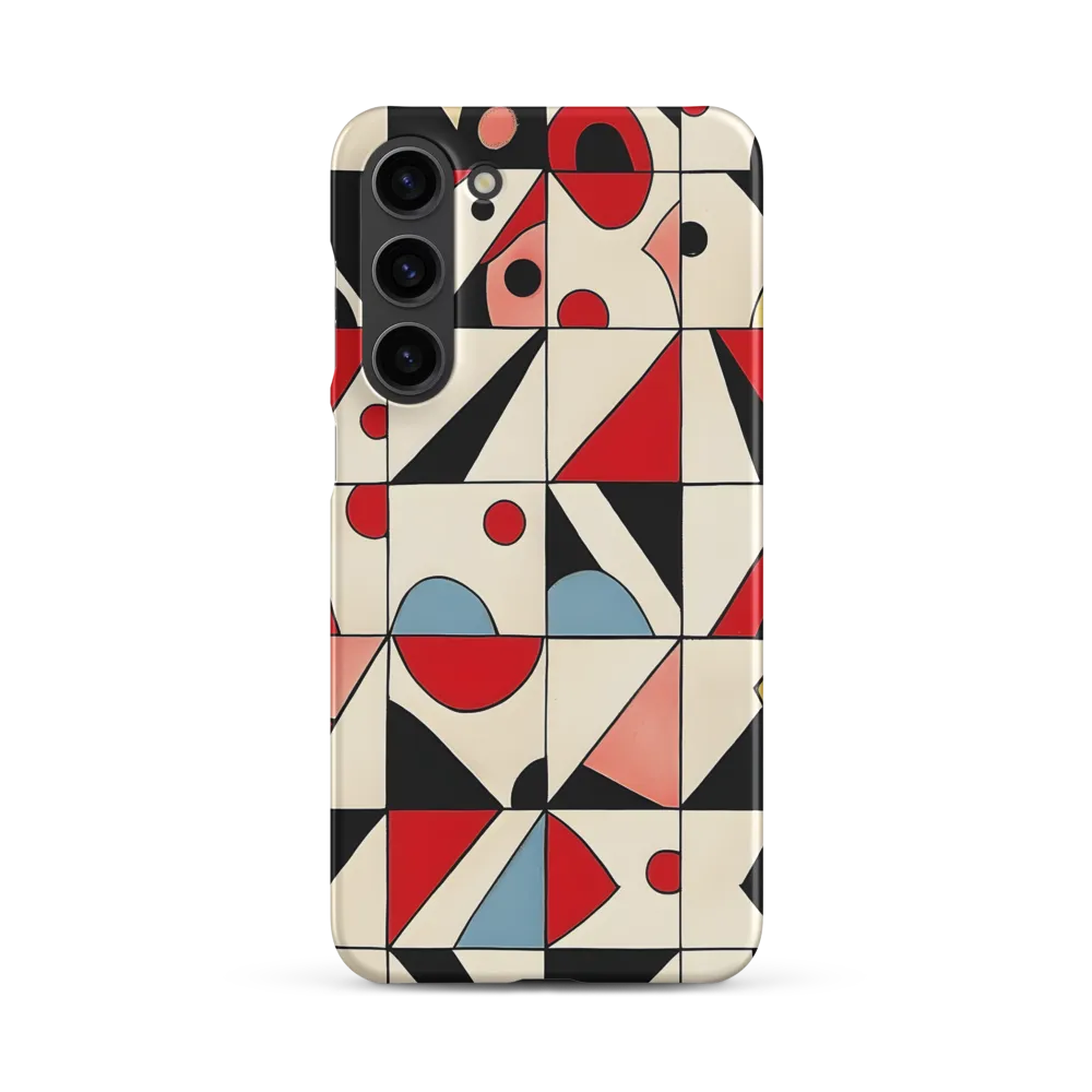 Dynamic Geometric Harmony | Phone Case |  S23 Plus | Snap Case | Matte