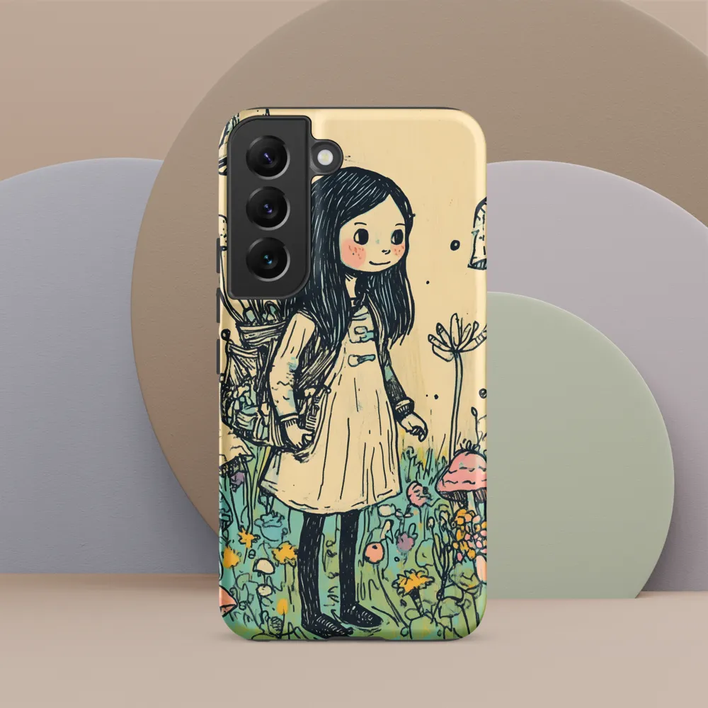 A Whimsical Journey Through a Colorful Meadow