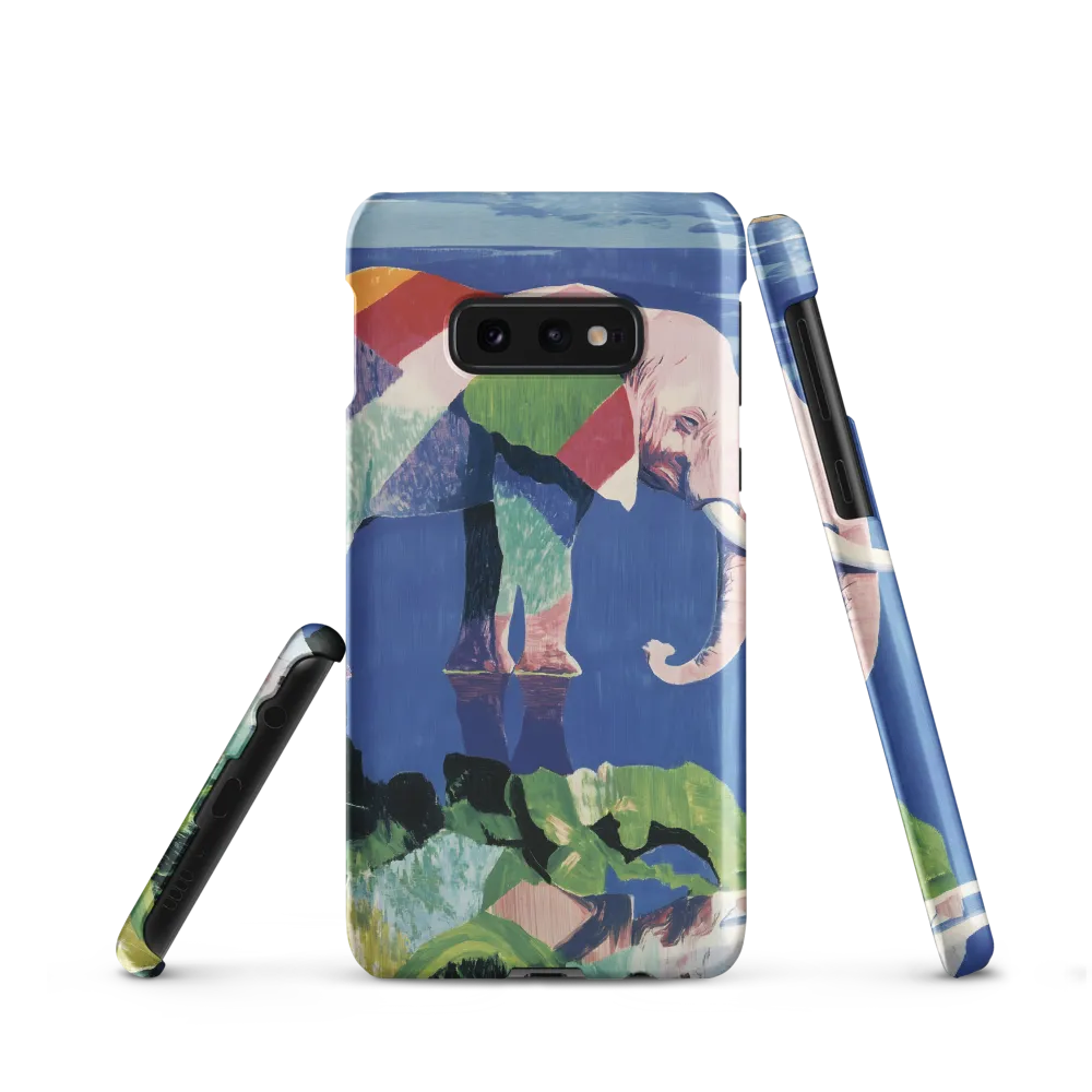 Serenity in Color: The Elephants of Reflection