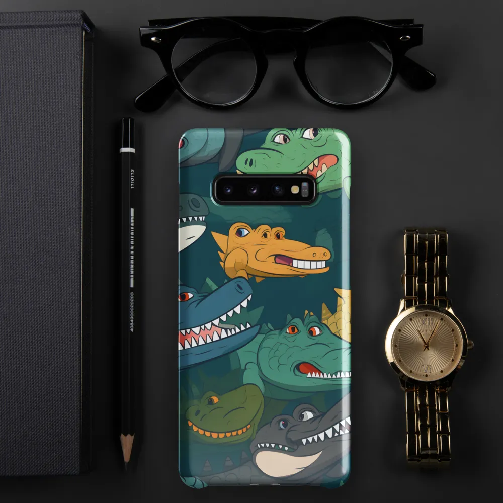 Cheerful Crocodilian Parade