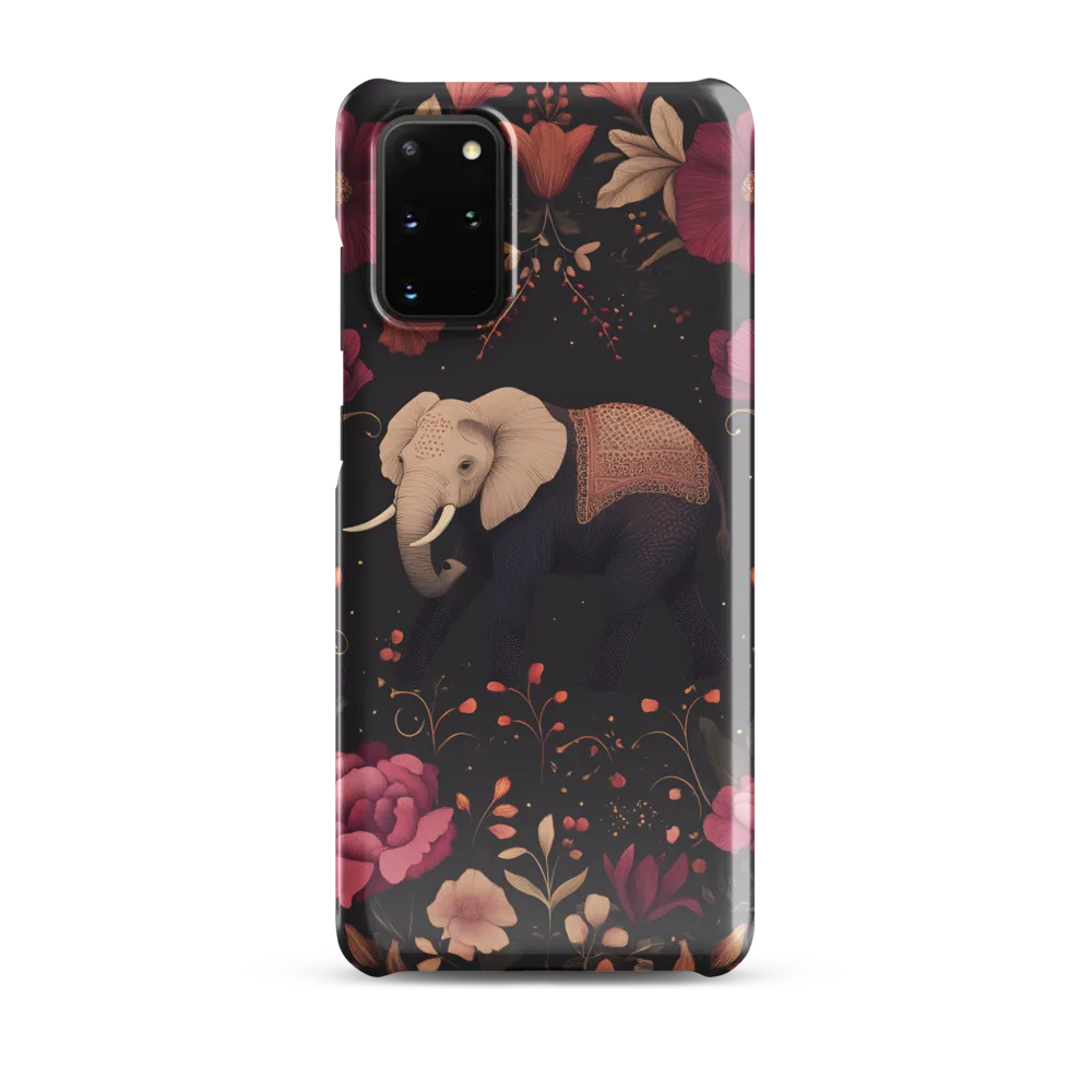 Whispers of the Wild: Elephants and Blooms