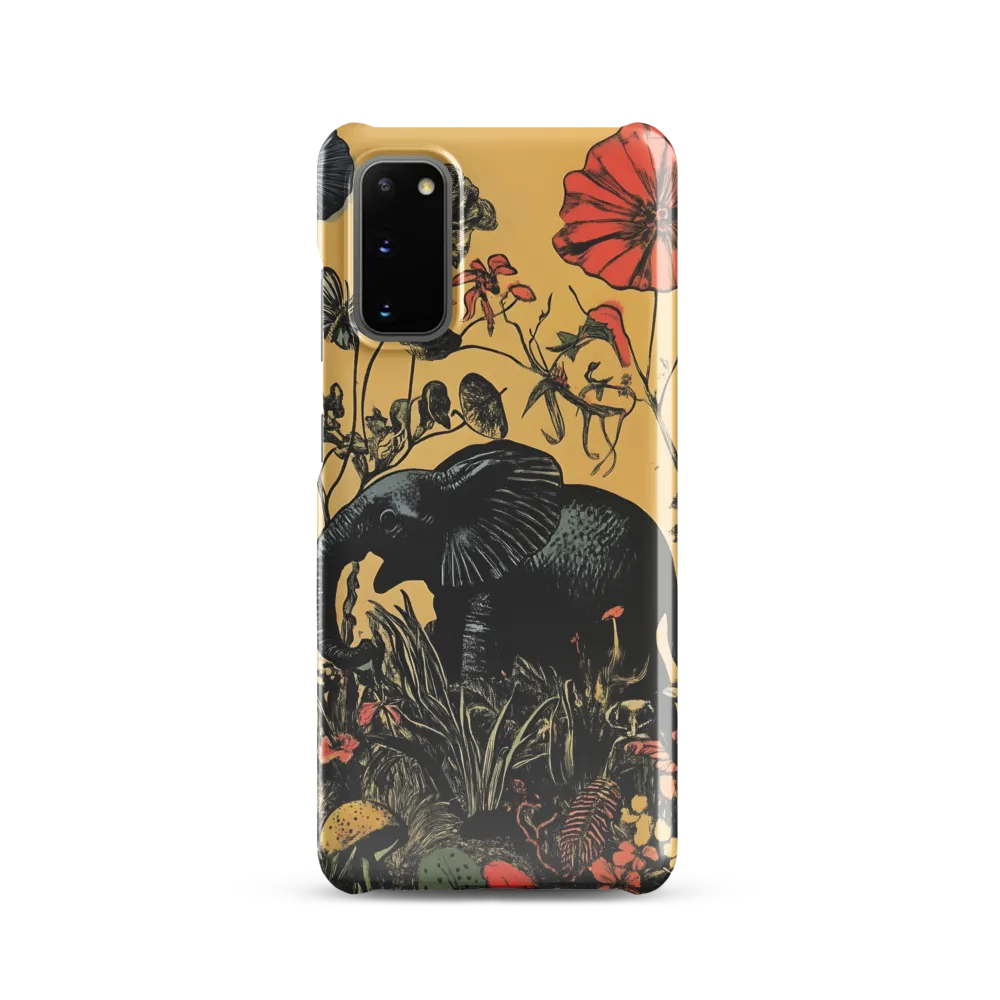 Floral Majesty: The Elephant's Sanctuary
