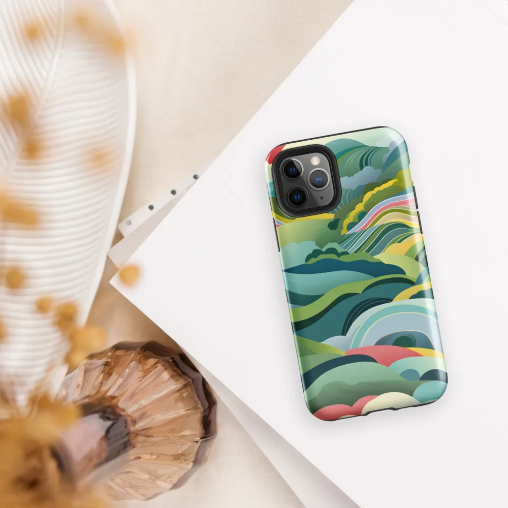 Waves of Serenity | Phone Case |  11 Pro | Tough Case | Glossy