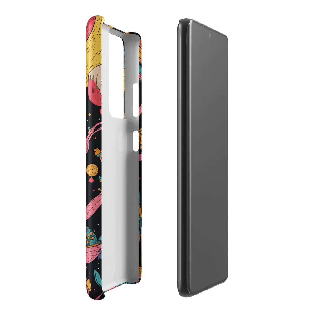 Whimsical Cosmic Owl | Phone Case |  S21 Ultra | Snap Case | Matte
