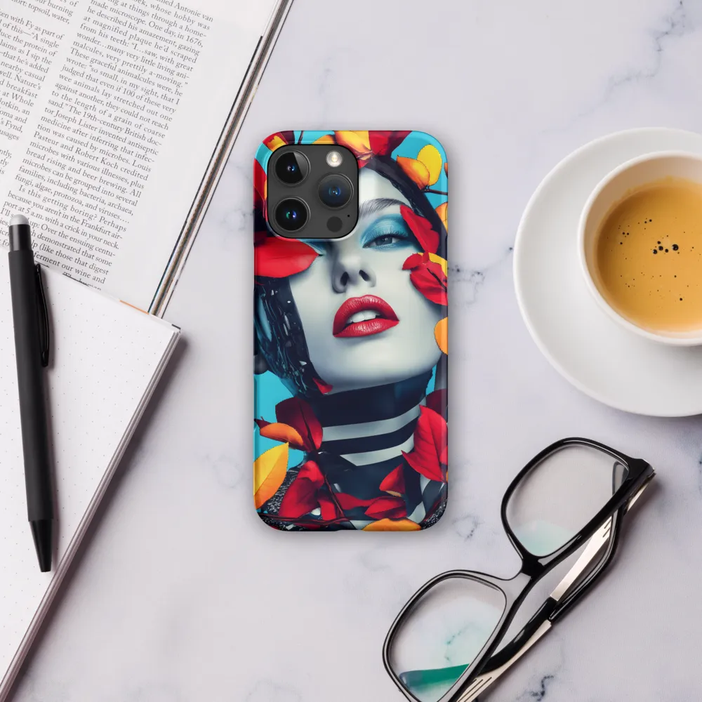 Futuristic Fusion: Nature Meets Technology | Phone Case |  16 Pro Max | Snap Case | Matte
