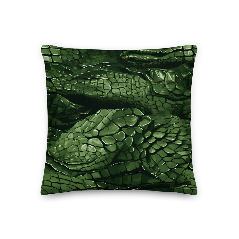 Serpentine Harmony | Pillow | 18″×18″