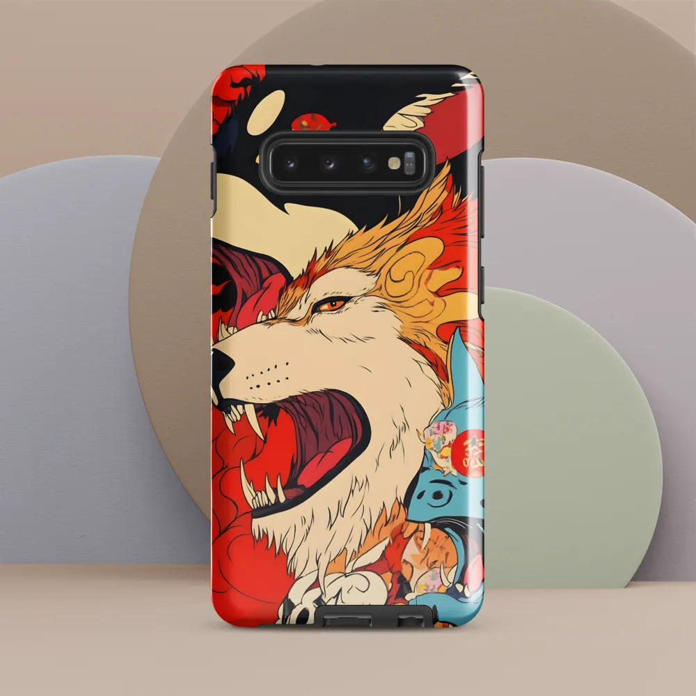 Fierce Trio: Guardians of Myth | Phone Case |  S10 Plus | Tough Case | Glossy