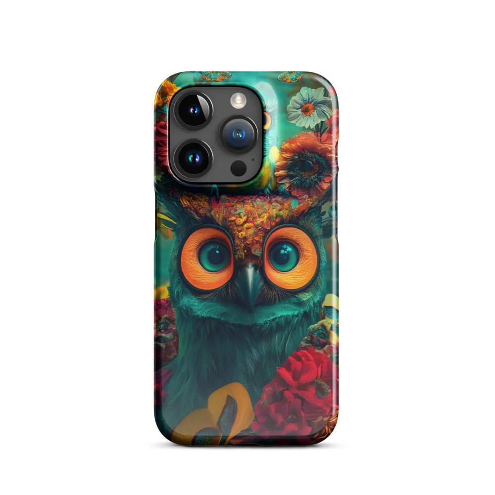 Majestic Harmony: The Floral Owl
