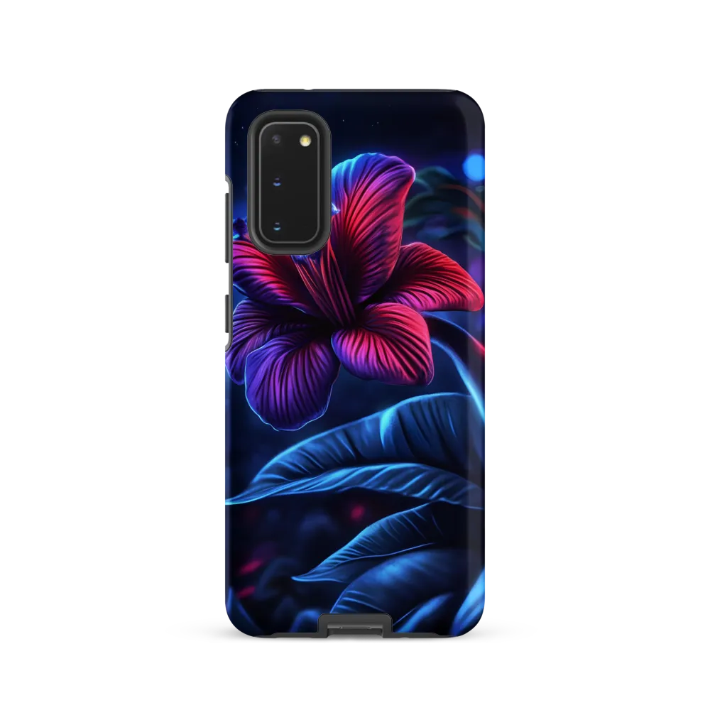 Illuminated Serenity: The Surreal Blossom