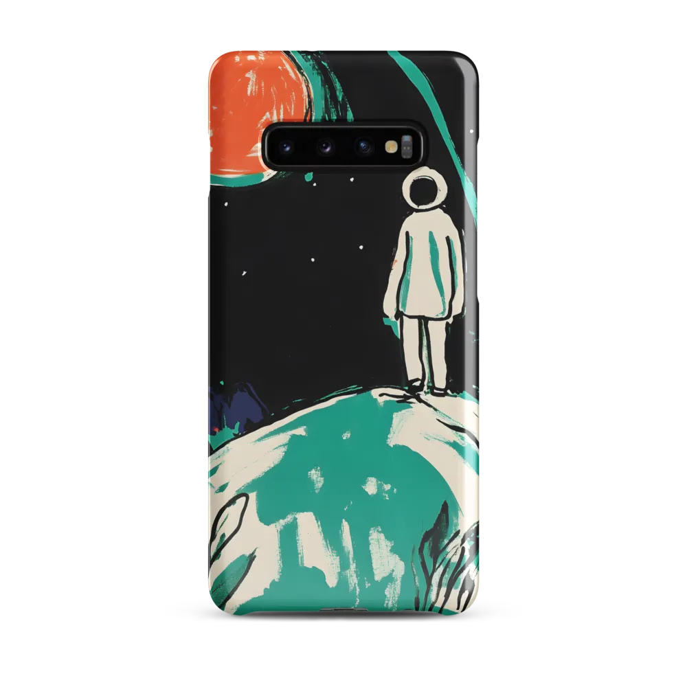 Solitary Explorations in the Cosmos | Phone Case |  S10 Plus | Snap Case | Glossy