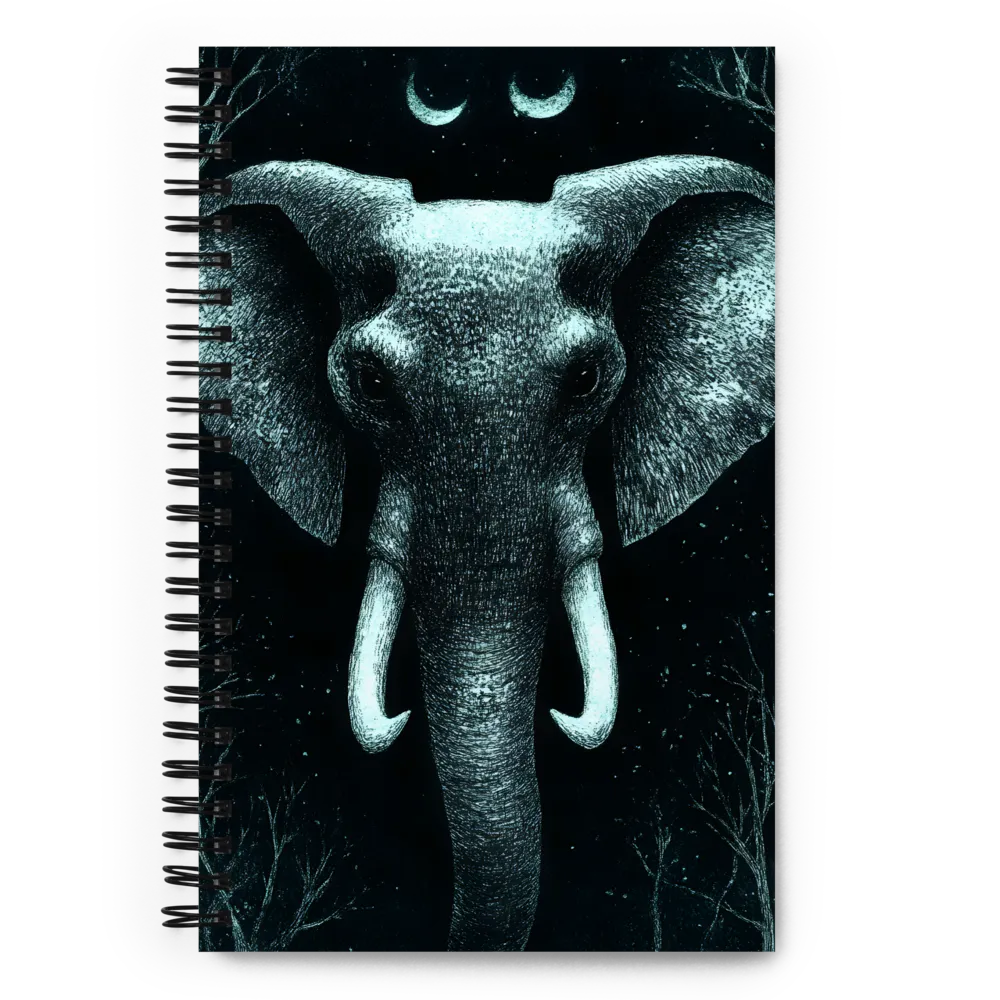 Majestic Guardian of the Night | Spiral Notebook