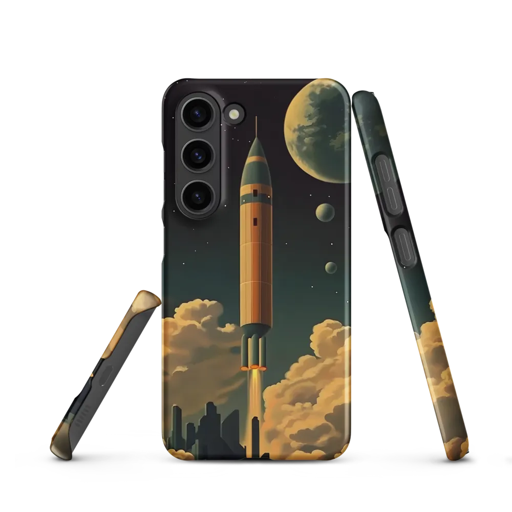 Journey Through the Cosmic Frontier | Phone Case |  S23 | Snap Case | Matte