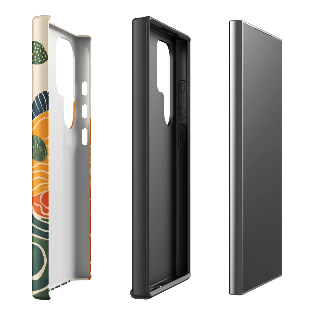 Waves of Serenity | Phone Case |  S24 Ultra | Tough Case | Matte