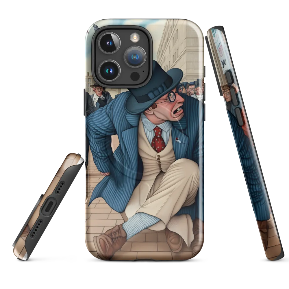 Caught in Tension | Phone Case |  16 Pro Max | MagSafe® Tough Case | Glossy