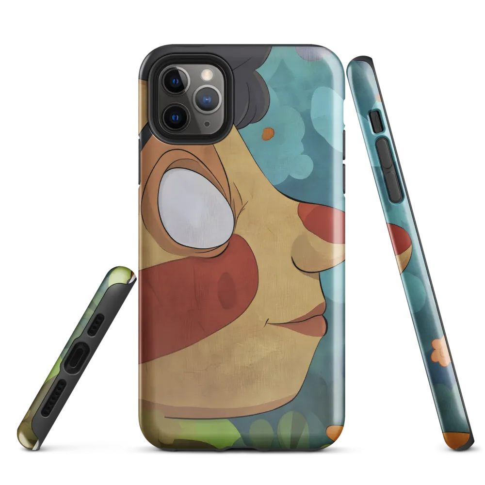 Playful Whimsy: A Character Portrait | Phone Case |  11 Pro Max | Tough Case | Glossy