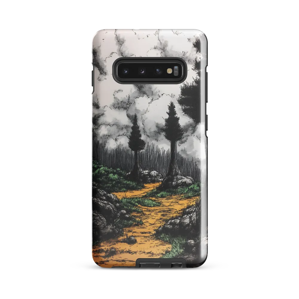 Path Through the Shadows | Phone Case |  S10 Plus | Tough Case | Glossy