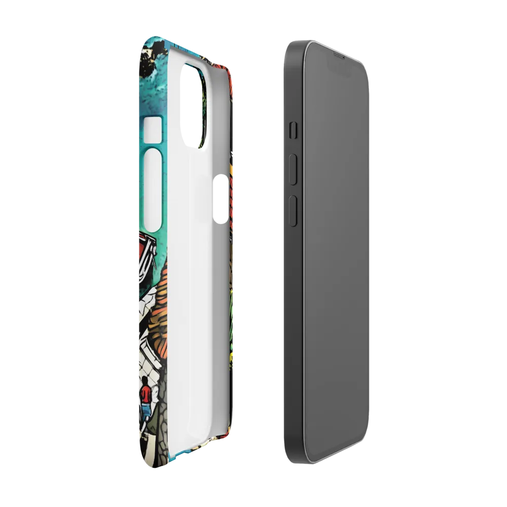 Cheerful Harbor Escape | Phone Case |  13 | Snap Case | Matte