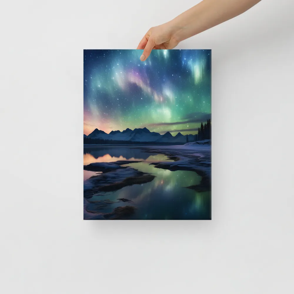 Ethereal Aurora: A Night Under the Stars