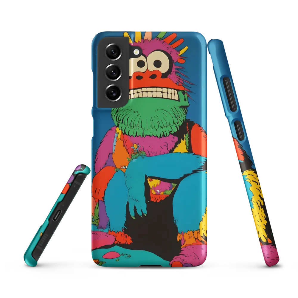 Whimsical Giant: A Playful Monster Encounter