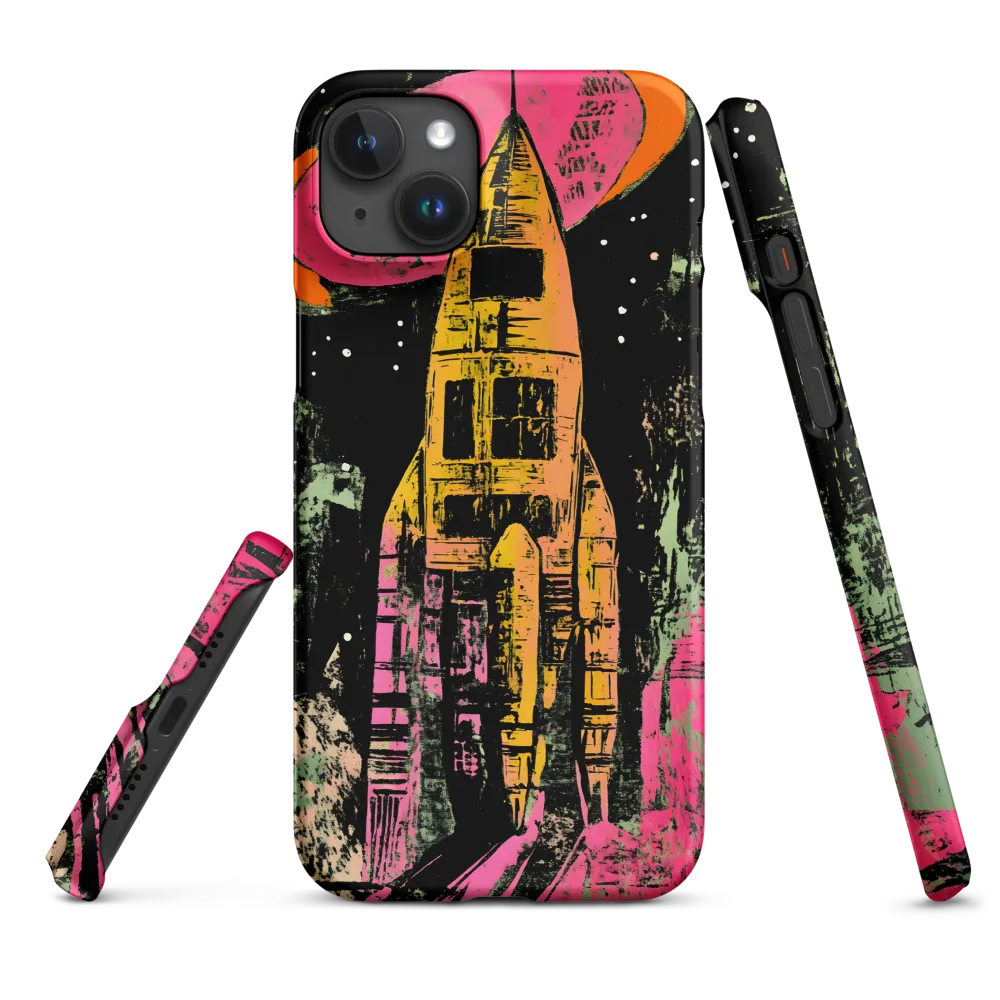 Cosmic Voyage: A Surreal Rocket Adventure