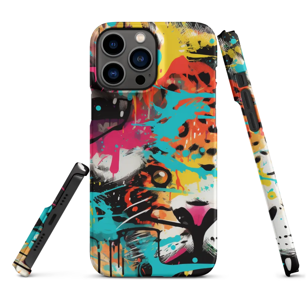 Fierce Fusion: Tiger and Lion in Graffiti